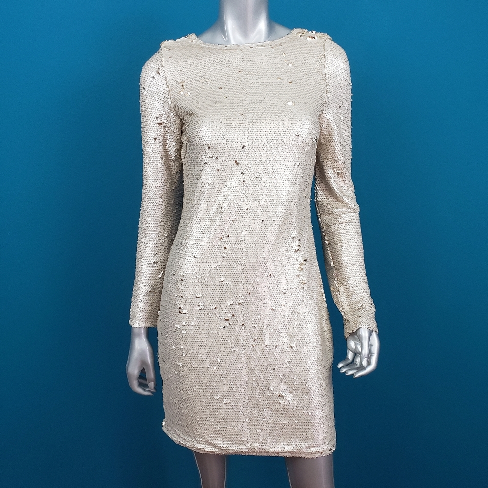 🆕️ 🎬 CLUB L LONDON Two Tone Sequin Mini // (NWT)